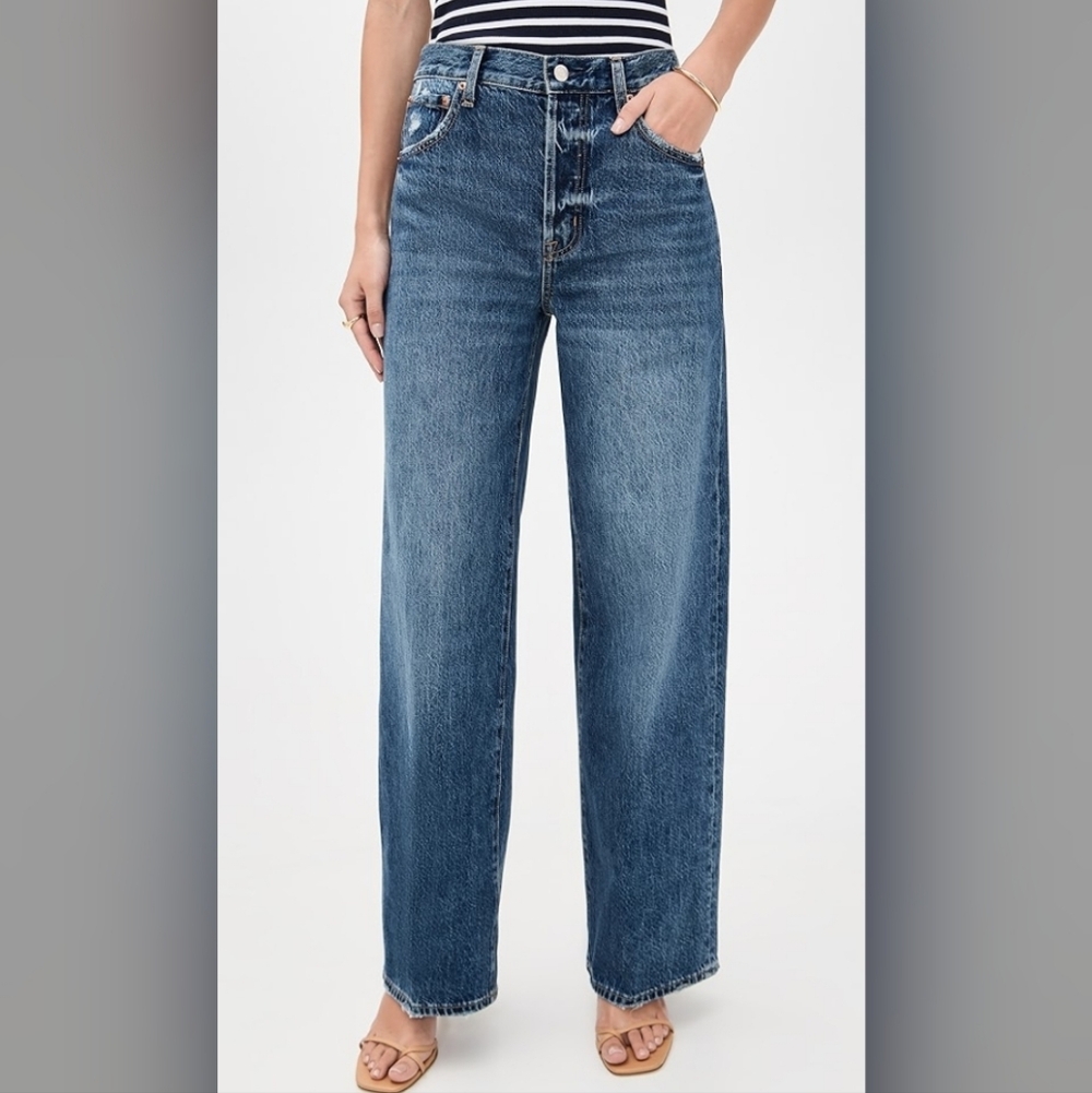 Pistola Hendrix High Rise Baggy Jean In Hurst Vintage